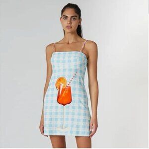 Rachel Antonoff Gwen Mini Dress in Spritz Size 2
